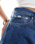 Calvin Klein Jeans high rise relaxed jean in mid wash Mittelblauer Denim, W30 L30 - фото #4