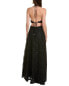 Фото #2 товара Sabina Musayev Doro Maxi Dress Women's Black S