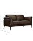 Фото #15 товара Keery 66.5" Leather Loveseat, Created for Macy's