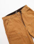 Dickies duck canvas utility trousers in stone washed brown Washed Brown Duck, W29 - фото #3