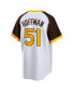 Men's Trevor Hoffman White San Diego Padres Home Cooperstown Collection Player Jersey