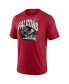 Men's Heathered Red Atlanta Falcons End Around Tri-Blend T-shirt