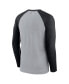 Фото #4 товара Men's Gray, Black Chicago White Sox Game Authentic Collection Performance Raglan Long Sleeve T-shirt