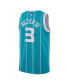 Фото #2 товара Men's and Women's Terry Rozier Teal Charlotte Hornets Swingman Jersey - Icon Edition