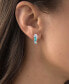 Серьги Macy's Blue Opal Seahorse Stud Синий - фото #2