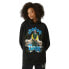 Фото #4 товара Dogg Supply by Snoop Dogg Graphic Fleece Hoodie Sweatshirt Men's Large Black