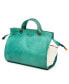 Women's Genuine Leather Out West Satchel Bag