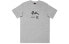 Фото #1 товара Футболка мужская CLOT FW22 с принтом на буквах серого цвета