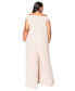 ფოტო #3 პროდუქტის Plus Size Olson Wide Leg Pocket Jumpsuit