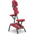 Фото #2 товара Krzesło do masażu tatuażu przenośne składane Montpellier Red do 130 kg czerwone