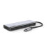 Фото #3 товара Belkin AVC009btSGY - USB 3.2 Gen 1 (3.1 Gen 1) Type-C - 100 W - Silver - MicroSD (TransFlash) - SD - 4K Ultra HD - 3.5mm - HDMI - USB 3.2 Gen 1 (3.1 Gen 1) Type-A - USB 3.2 Gen 1 (3.1 Gen 1) Type-C