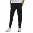 Long Sports Trousers Adidas Regular Fit Tapered Cuff Black Men