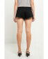 ფოტო #5 პროდუქტის Women's Destroyed Denim Shorts