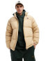 Фото #1 товара Tommy Jeans Corduroy Alaska Puffer Jacket in Beige