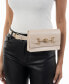 Фото #5 товара Women's Croc-Embossed Faux-Leather Belt Bag