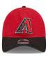 Фото #2 товара Men's Red, Black Arizona Diamondbacks Replica Core Classic 9TWENTY Adjustable Hat