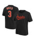 ფოტო #1 პროდუქტის Big Boys Jorge Mateo Black Baltimore Orioles Player Name and Number T-shirt
