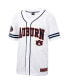 Фото #3 товара Men's White and Navy Auburn Tigers Free Spirited Baseball Jersey