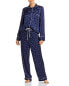 Фото #2 товара Rails Satin Pajama Set in Midnight Stars at Nordstrom, Size X-Large