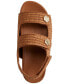 Фото #4 товара Women's Bindi Button Woven Platform Sandals