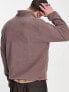 Фото #2 товара Nike Sport Utility half zip polar fleece sweatshirt in brown