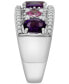 ფოტო #4 პროდუქტის Multi-Gemstone Statement Ring (2-5/8 ct. t.w.) in Sterling Silver