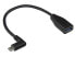 Фото #3 товара Разъем и переходник USB C - USB A USB 3.2 Gen 1 (3.1 Gen 1) 5120 Mб / с черный - GOOD CONNECTIONS 2811-OTGW 0,1 м