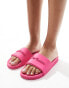 Juicy Couture logo sliders in hot pink