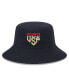 ფოტო #2 პროდუქტის Men's Navy Atlanta Braves 2023 Fourth of July Bucket Hat