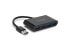 Фото #10 товара USB-USB-концентратор KENSINGTON Kensington UH4000 USB 3.0 4-Port Hub, черный, для Windows и Mac OS X