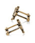 ფოტო #4 პროდუქტის Men's 3D Maple Leaf Cufflinks