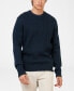 ფოტო #1 პროდუქტის Men's Aran Textured Crew Sweater