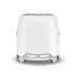 SMEG toaster TSF01WHMEU (Mat White) - 2 slice(s) - White - Plastic - Stainless steel - Buttons - Level - Rotary - China - 950 W