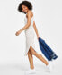 Фото #3 товара Платье женское безрукавка Calvin Klein Jeans Ribbed Midi