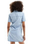 New Look denim shirt dress Синий, 44 - фото #4