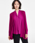 ფოტო #1 პროდუქტის Women's Open-Front Long Cardigan