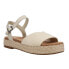 Фото #4 товара TOMS Abby Platform Espadrille Womens Off White Casual Sandals 10020768T-101