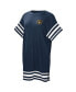 Women's Navy Milwaukee Brewers Cascade T-shirt Dress