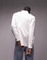 Фото #4 товара Topman long sleeve relaxed 2 pack oxford shirt in white