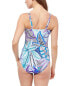 Profile By Gottex Tropic Boom D-Cup Wide Strap One-Piece Women's