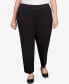 ფოტო #2 პროდუქტის Plus Size Neutral Territory Embellished Waist Short Length Pants