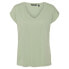 Фото #3 товара VERO MODA Fill V Neck short sleeve T-shirt