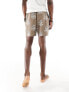 Фото #3 товара ASOS DESIGN swim shorts in mid length in brown