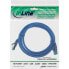 Фото #5 товара InLine Patch Cable S/FTP PiMF Cat.6A halogen free 500MHz blue 0.3m