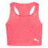 Puma Run Ultraspun Crop Top Womens Pink Casual Tops 52506016