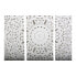 Фото #3 товара Декор и интерьер Casa Moro Mandala из дерева Hawa Vintage 90x90x2 см 3 шт