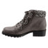 Фото #4 товара Trotters Becky 2.0 T2052-020 Womens Gray Narrow Leather Casual Dress Boots 7.5