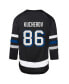 ფოტო #2 პროდუქტის Big Boys Nikita Kucherov Black Tampa Bay Lightning Alternate Replica jersey Player Jersey