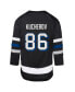 Фото #2 товара Big Boys Nikita Kucherov Black Tampa Bay Lightning Alternate Replica jersey Player Jersey