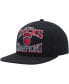 Фото #3 товара Men's Black New York Knicks Hardwood Classics SOUL Champions Era Diamond Snapback Hat